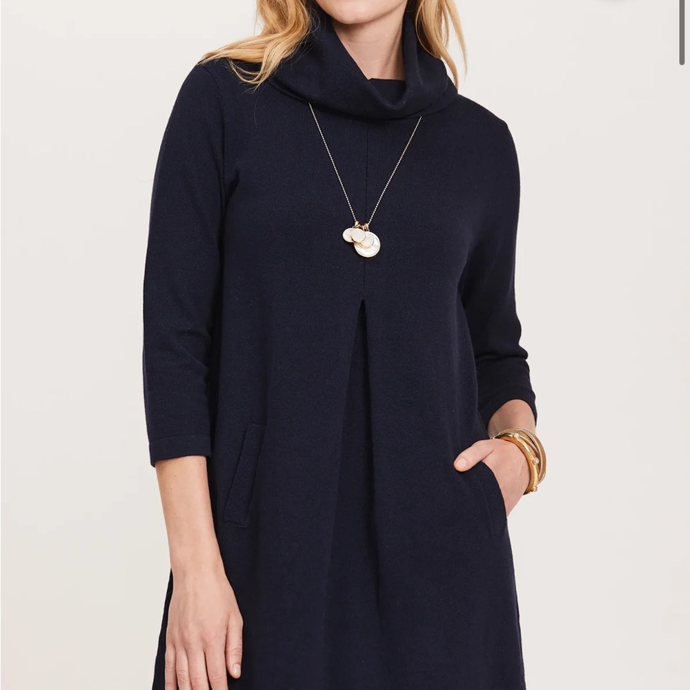 Black Tyler Boe Kim cotton/cashmere sweater dress, size medium. Like new.